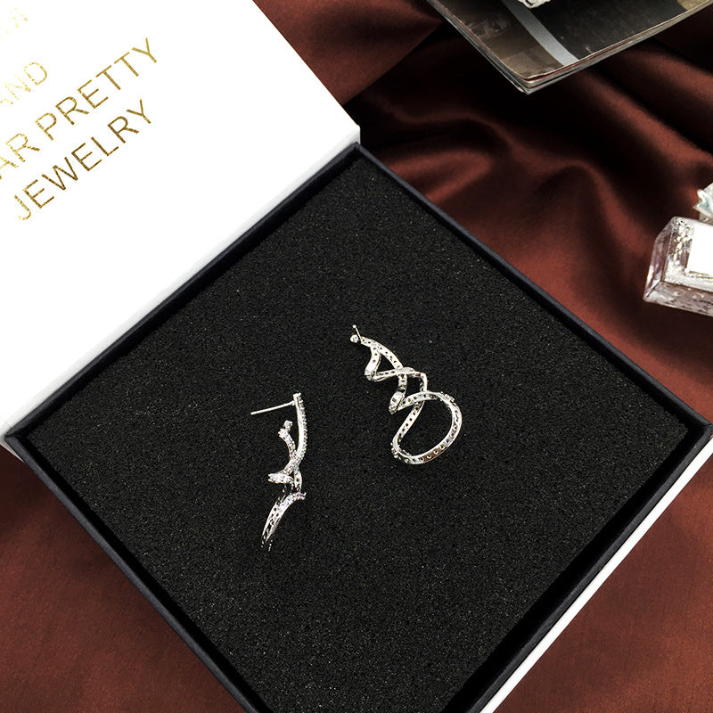 Vega Spiral Earrings