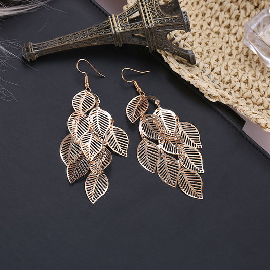 Folia Leaf Earrings