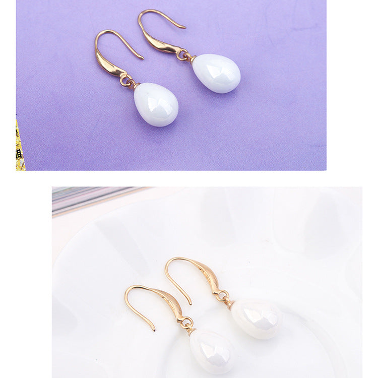 Luna Pearl Drop Earrings