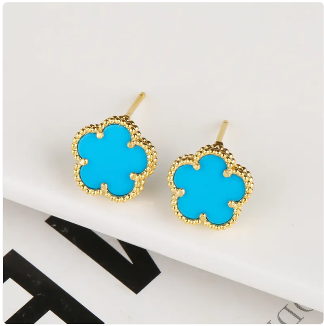 Fleur d'0r  Earrings