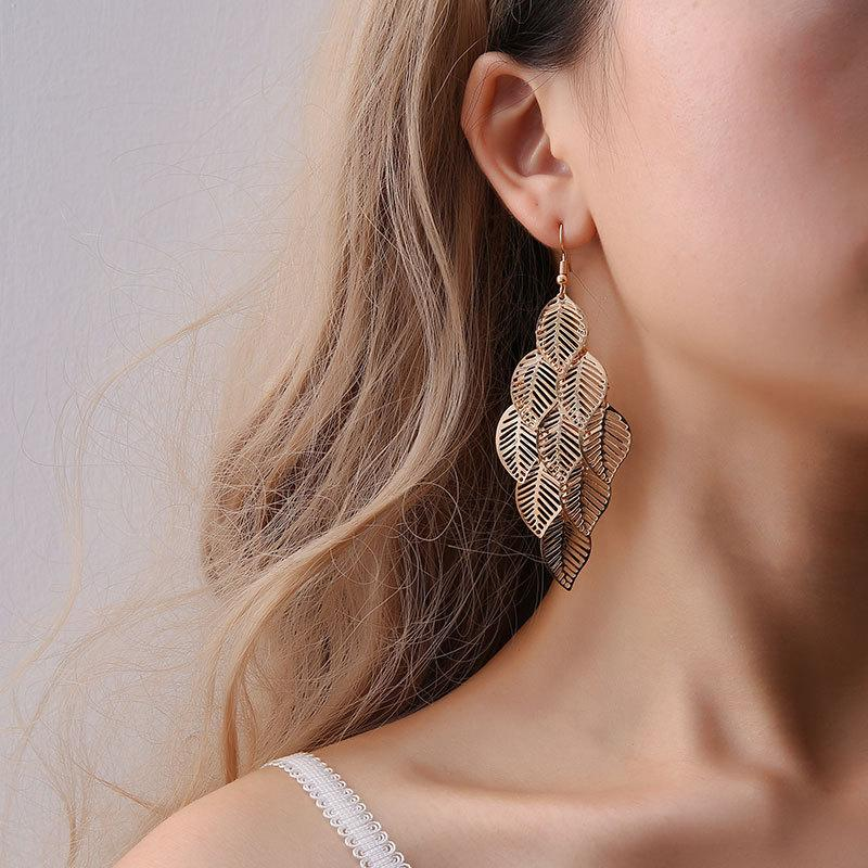 Folia Leaf Earrings