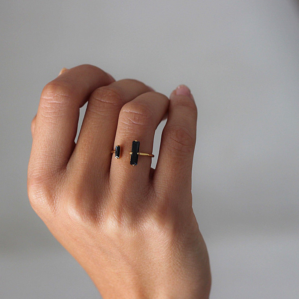 The Onyx Stone Ring