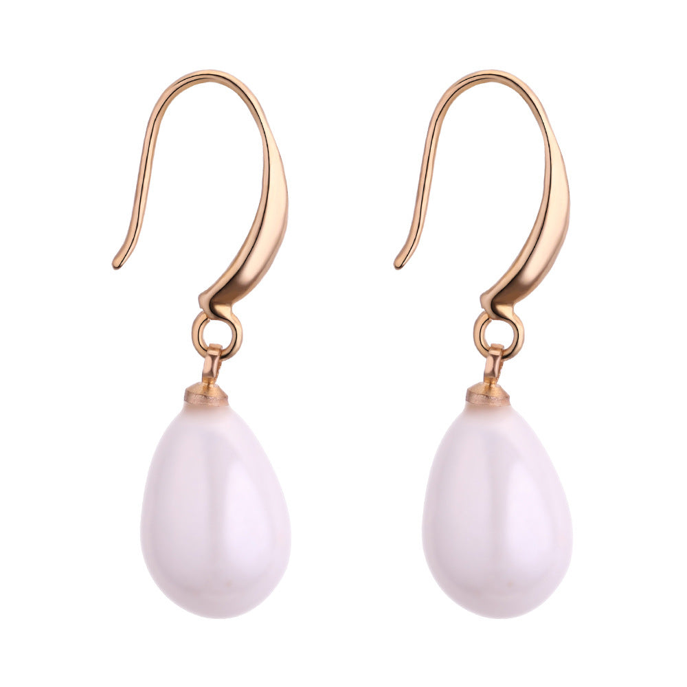 Luna Pearl Drop Earrings