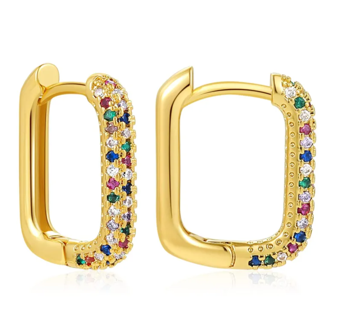 Luxe Link Hoop Earrings