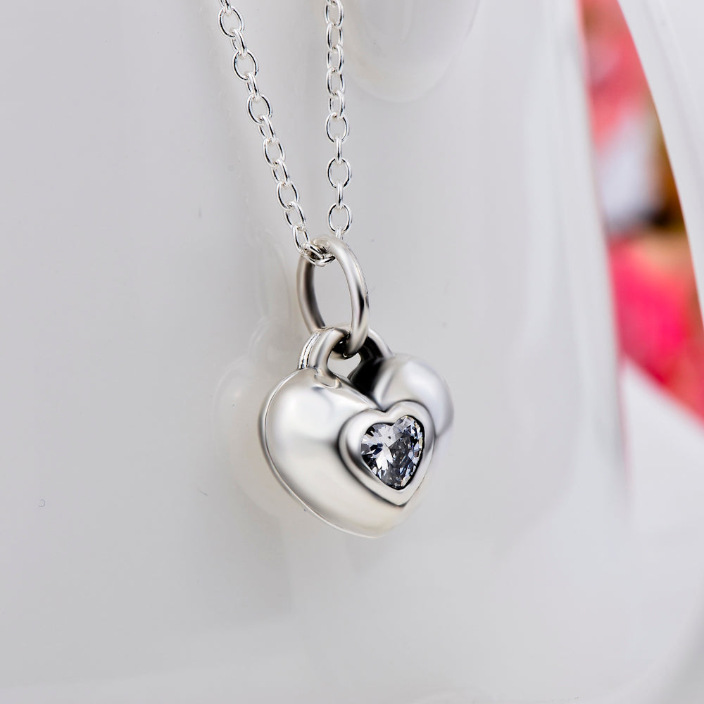 The Coeur Argent Necklace