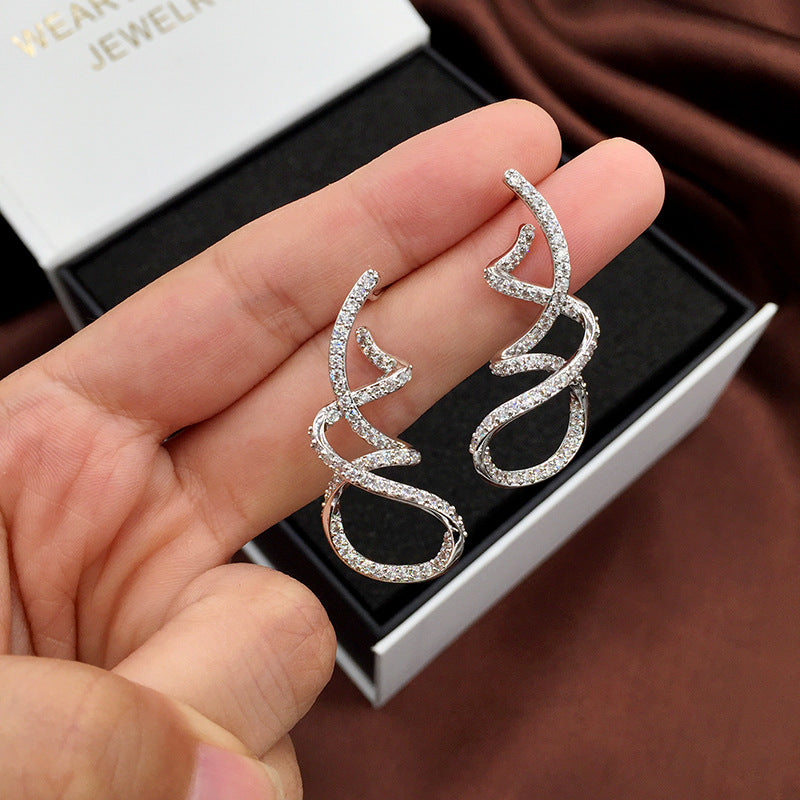 Vega Spiral Earrings
