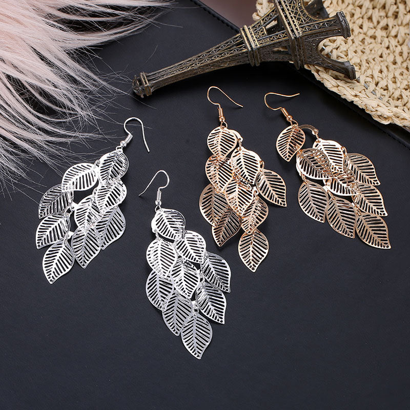 Folia Leaf Earrings