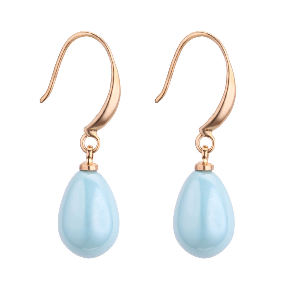 Luna Pearl Drop Earrings