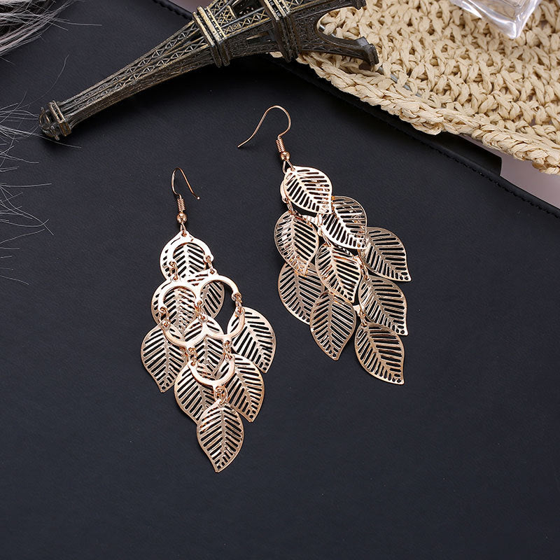 Folia Leaf Earrings