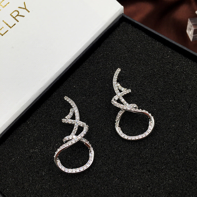 Vega Spiral Earrings
