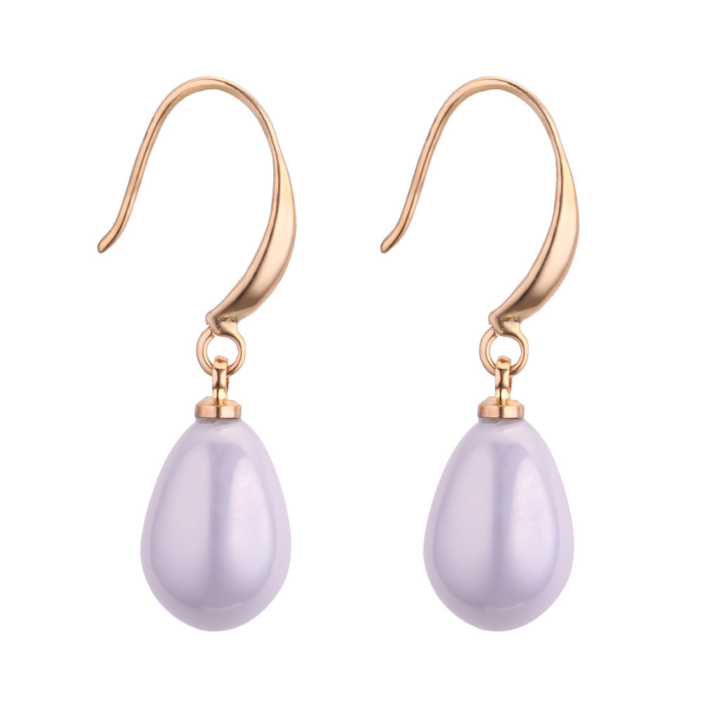 Luna Pearl Drop Earrings