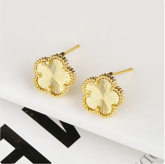Fleur d'0r  Earrings