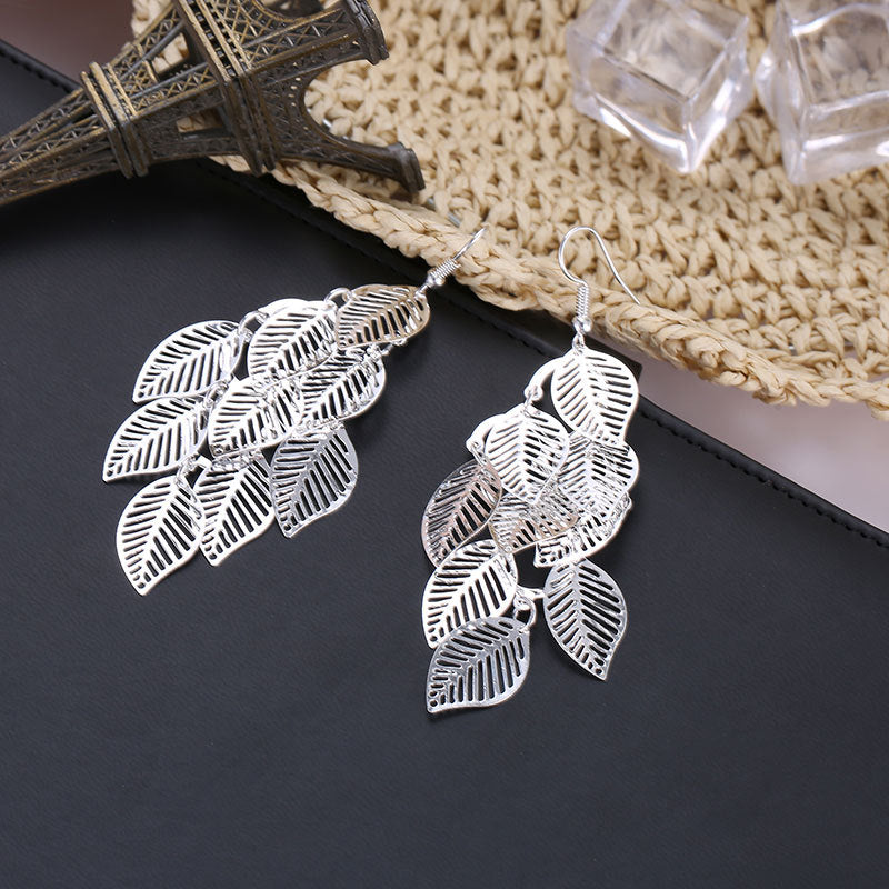 Folia Leaf Earrings